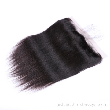 Straight virgin frontal closure hair,clip in 13x4 silk lace frontal closure,cheap brazilian human hair with lace frontal closure